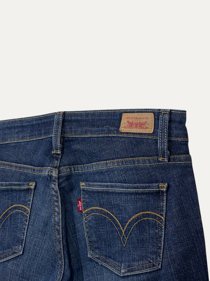 Vintage Levi's 524 Skinny Jeans in blue, men's, size W27 – second-hand