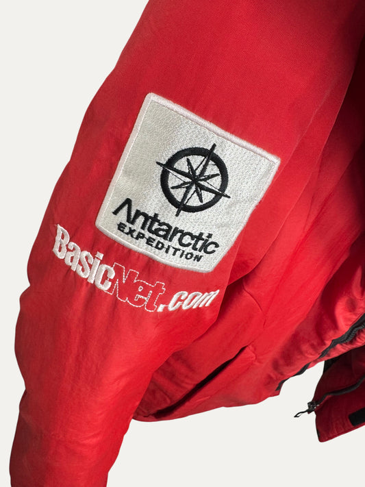 Vintage Kappa Jacket in red, unisex, size S – second-hand
