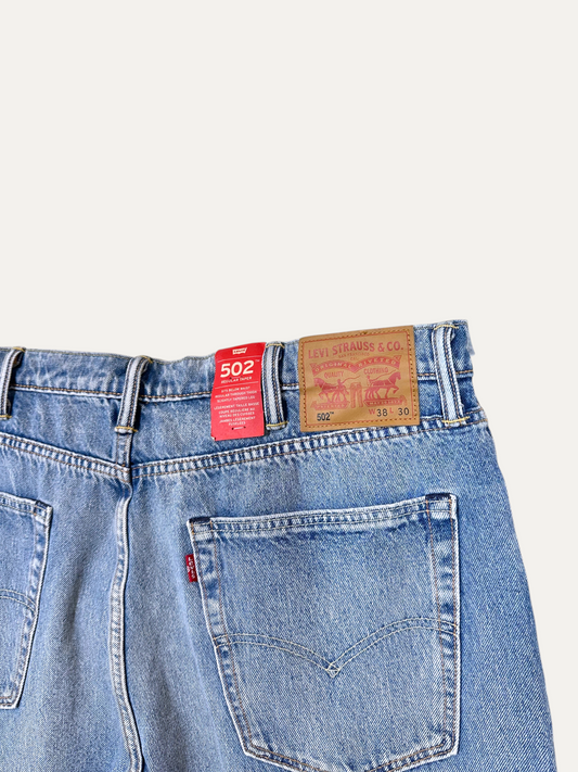 Vintage Levi's 502 Straight Jeans in blue, unisex, size W38 L30 – second-hand