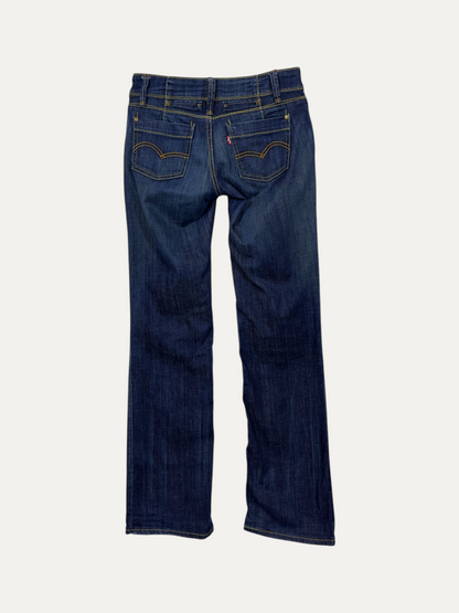 Vintage Levi's Low Waist Jeans in blue, women's, size W30 L32 – second-hand