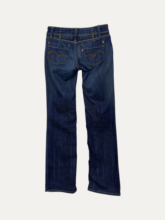 Vintage Levi's Low Waist Jeans in blue, women's, size W30 L32 – second-hand