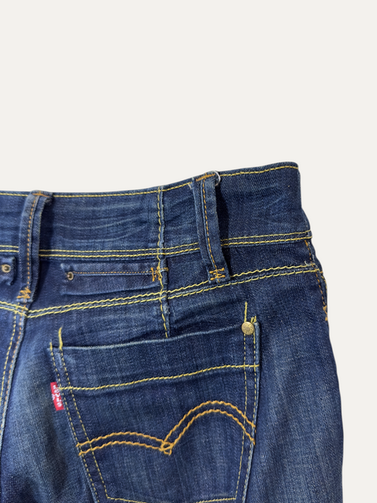 Vintage Levi's Low Waist Jeans in blue, women's, size W30 L32 – second-hand
