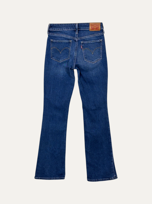 Vintage Levi's 715 Bootcut Jeans in blue, women's, size W23 – second-hand