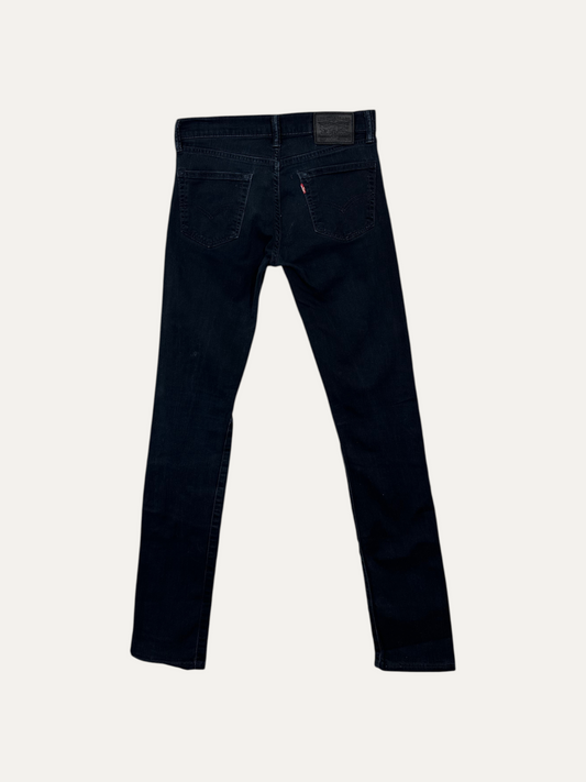 Vintage Levi's 510 Skinny Jeans in black, men's, size W29 L34 – second-hand