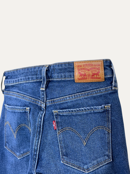 Vintage Levi's 715 Bootcut Jeans in blue, women's, size W23 – second-hand