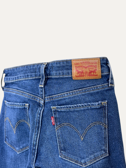 Vintage Levi's 715 Bootcut Jeans in blue, women's, size W23 – second-hand