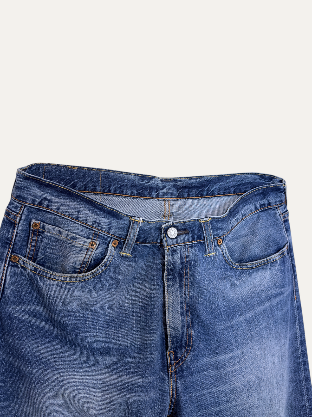 Vintage Levi's 508 Straight Jeans in blue, unisex, size W33 L32 – second-hand