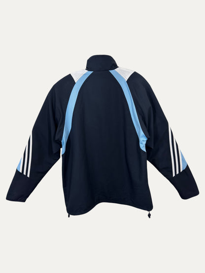 Vintage Adidas Jacket in white, unisex, size S – second-hand