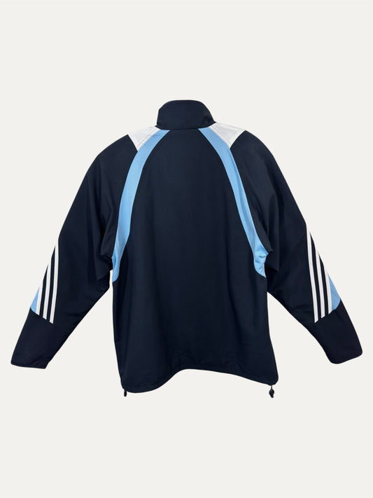 Vintage Adidas Jacket in white, unisex, size S – second-hand