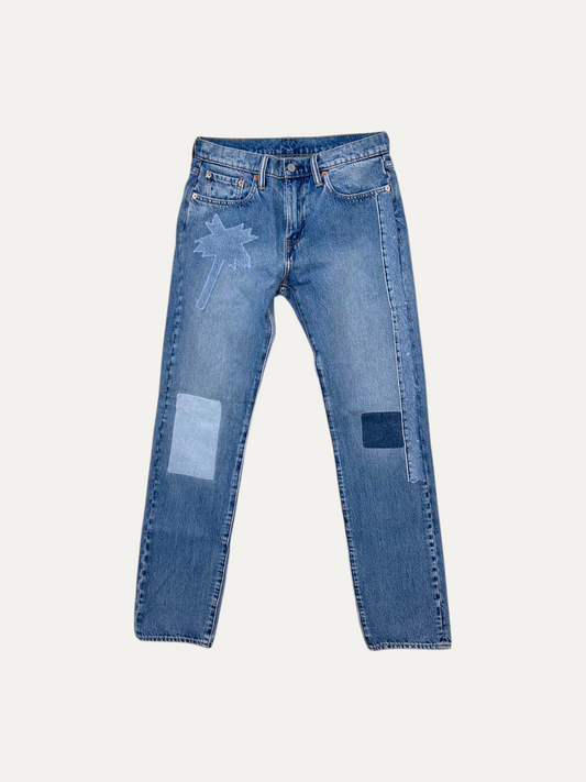 Vintage Levi's 502 Straight Jeans in blue, unisex, size W29 L32 – second-hand