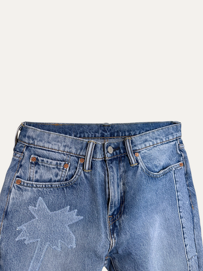 Vintage Levi's 502 Straight Jeans in blue, unisex, size W29 L32 – second-hand