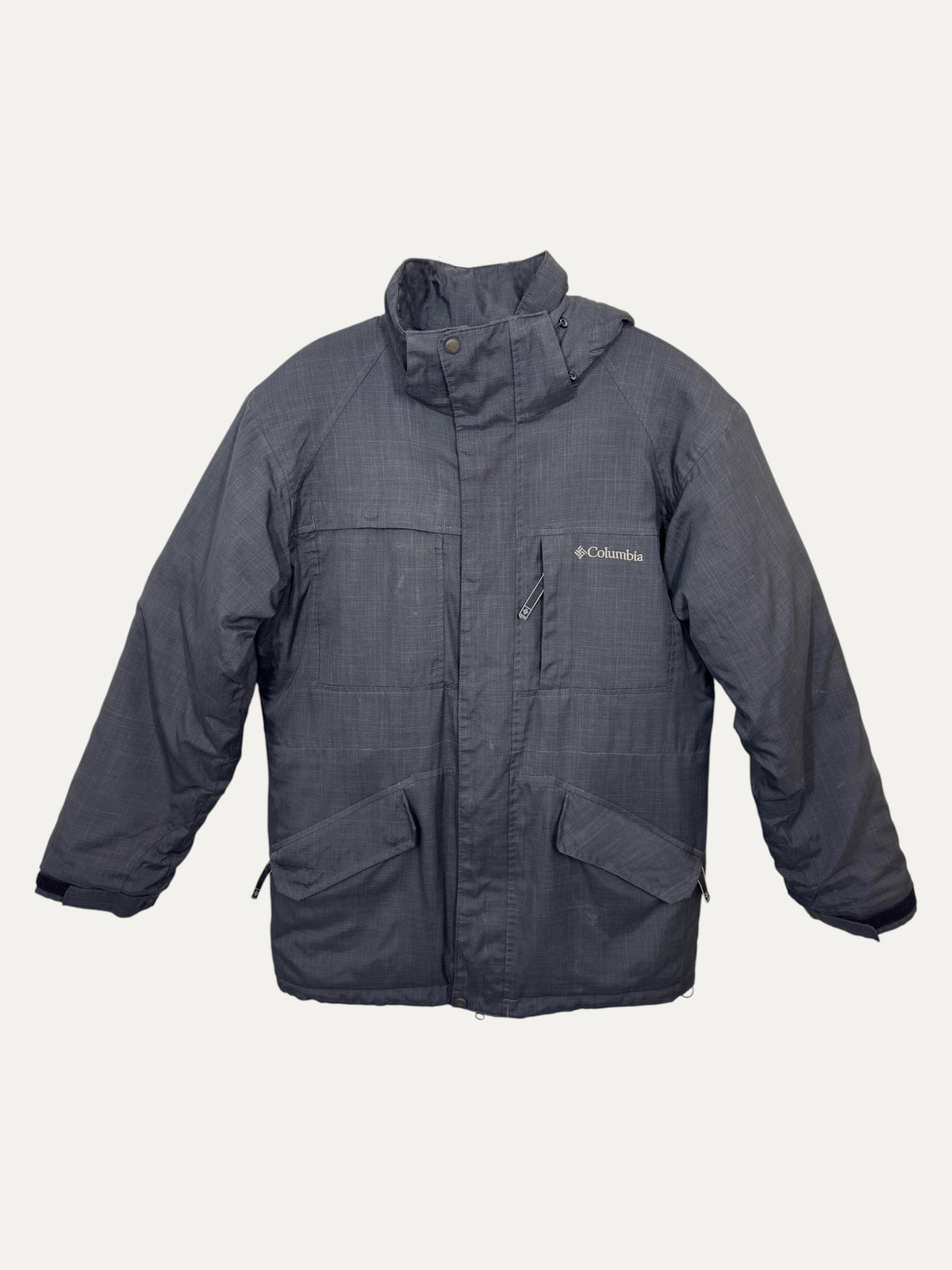 Vintage Columbia Jacket in black, men's, size M – second-hand