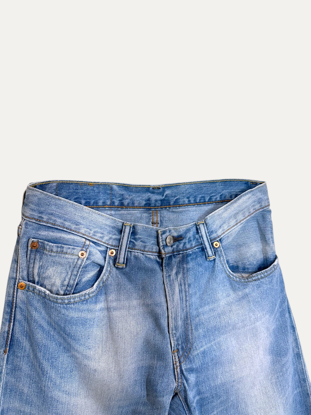 Vintage Levi's 502 Straight Jeans in blue, unisex, size W30 L32 – second-hand