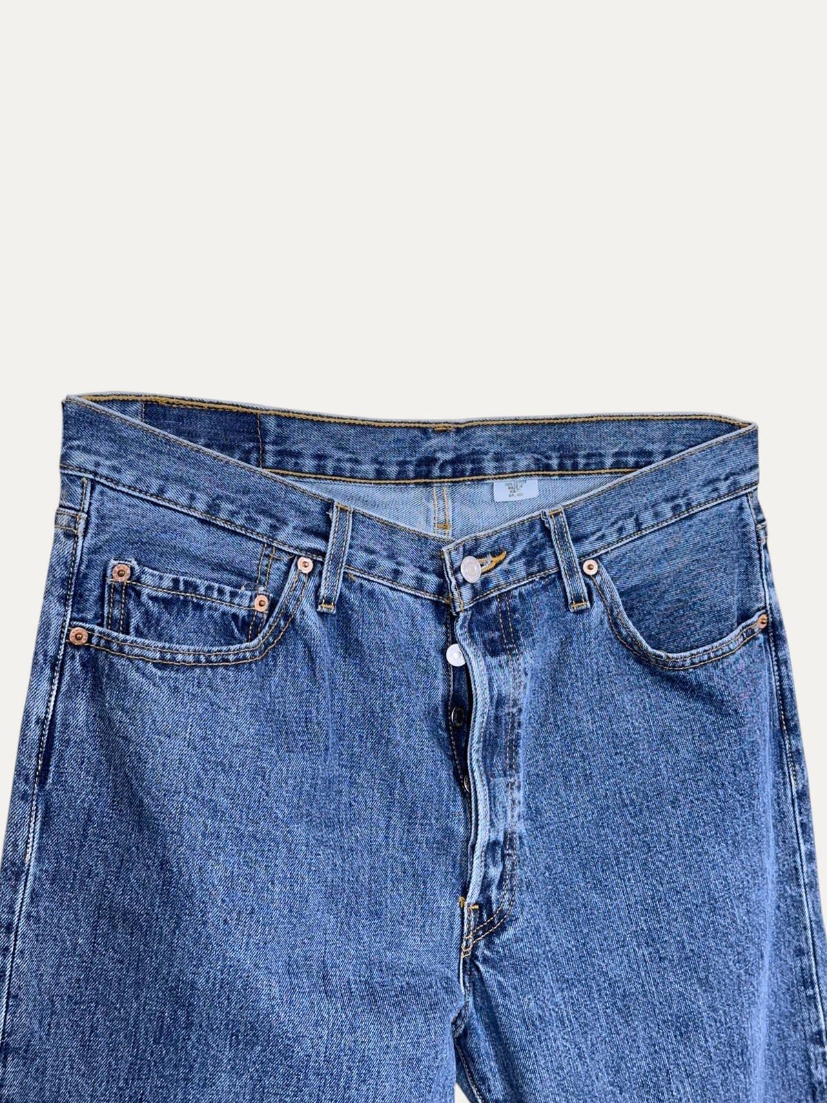 Vintage Levi's 501 Straight Jeans in blue, unisex, size W36 L32 – second-hand