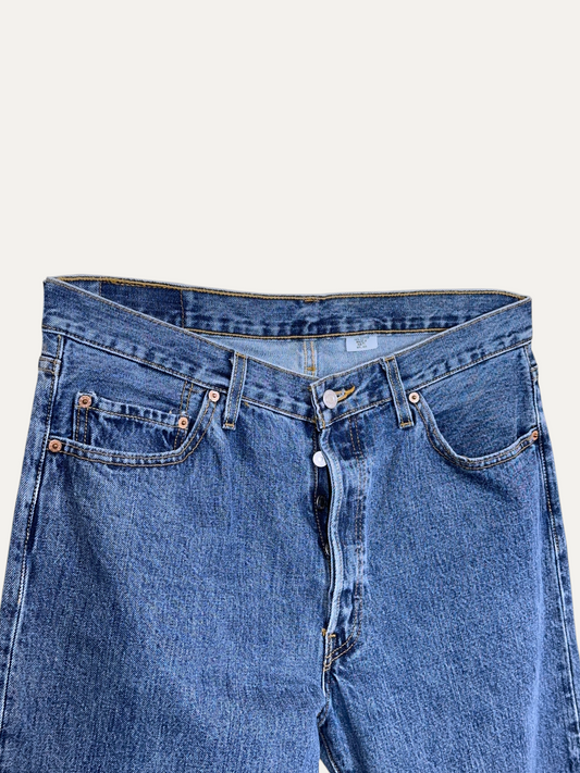 Vintage Levi's 501 Straight Jeans in blue, unisex, size W36 L32 – second-hand