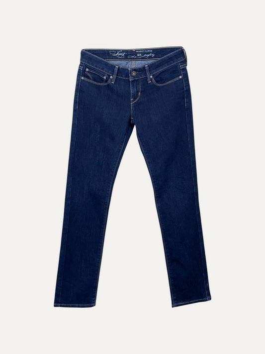 Vintage Levi's Straight Leg Straight Jeans in blue, women's, size W25 L30 – second-hand