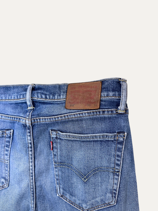 Vintage Levi's 519 Skinny Jeans in blue, men's, size W33 L34 – second-hand