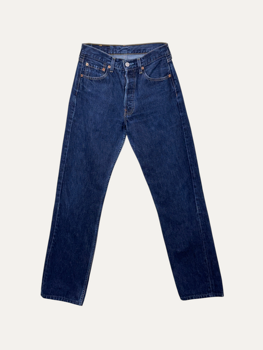 Vintage Levi's 501 Straight Jeans in blue, unisex, size W28 L34 – second-hand