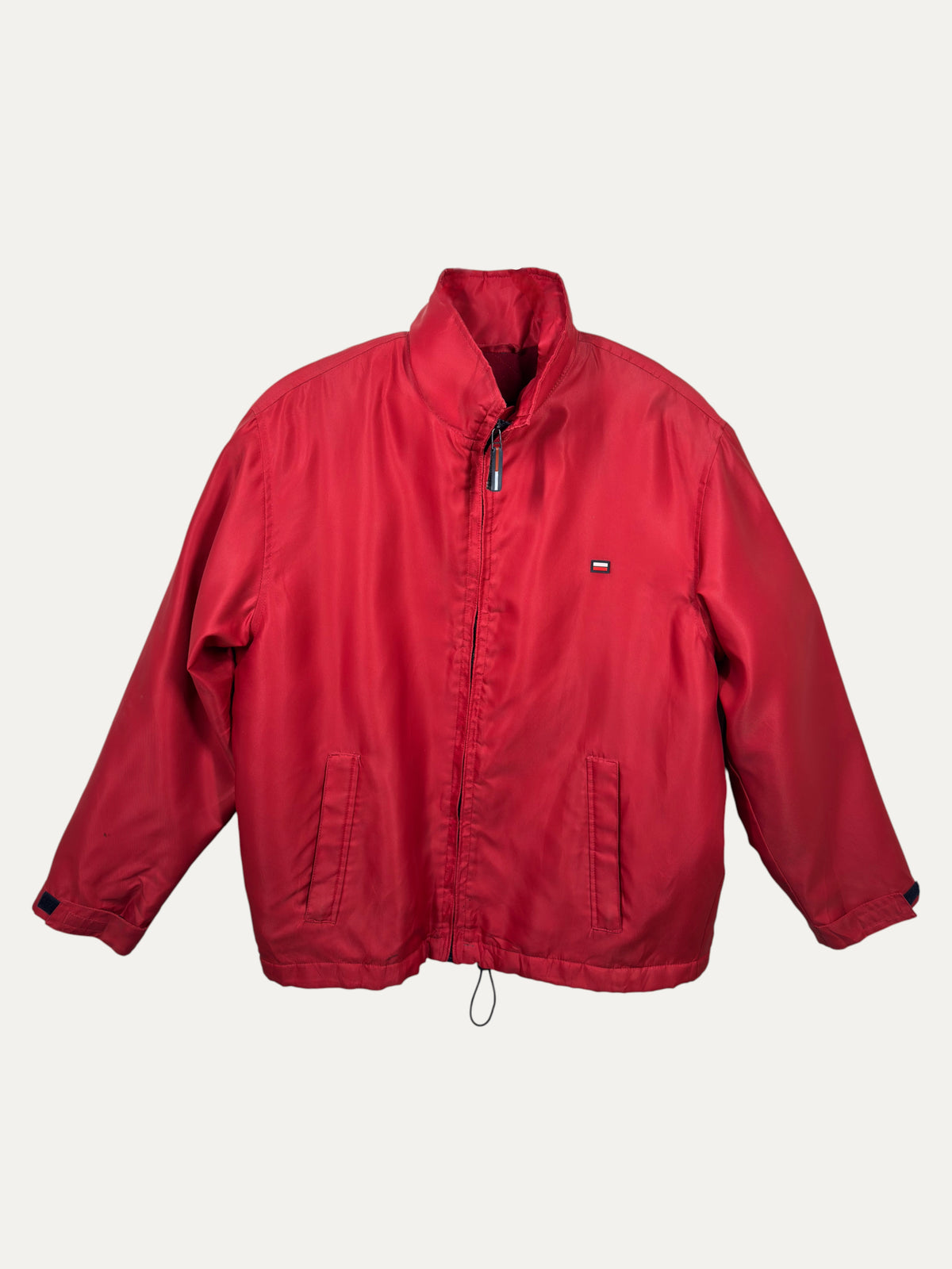 Vintage Tommy Hilfiger Jacket in red, men's, size M – second-hand