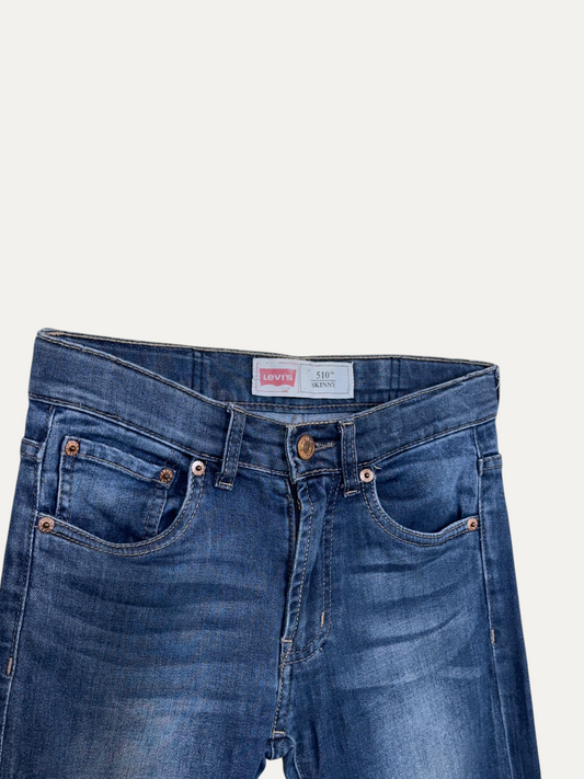 Vintage Levi's 510 Skinny Jeans in blue, men's, size W12 – second-hand