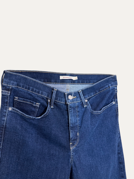 Vintage Levi's 311 Skinny Jeans in blue, women's, size W31 – second-hand