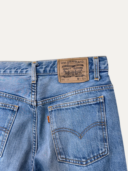Vintage Levi's 646 Bootcut Jeans in blue, women's, size W31 L34 – second-hand