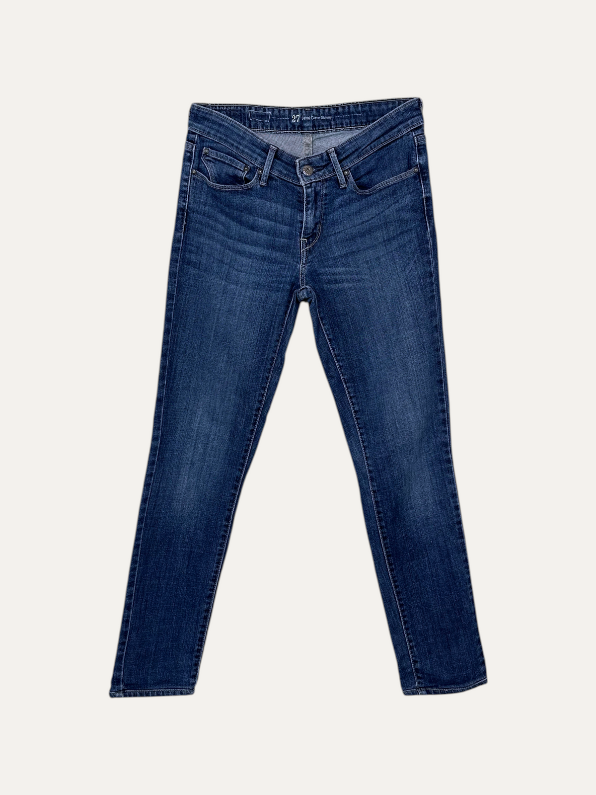Vintage Levi's Skinny Jeans in blue, women's, size W27 L32 – second-hand