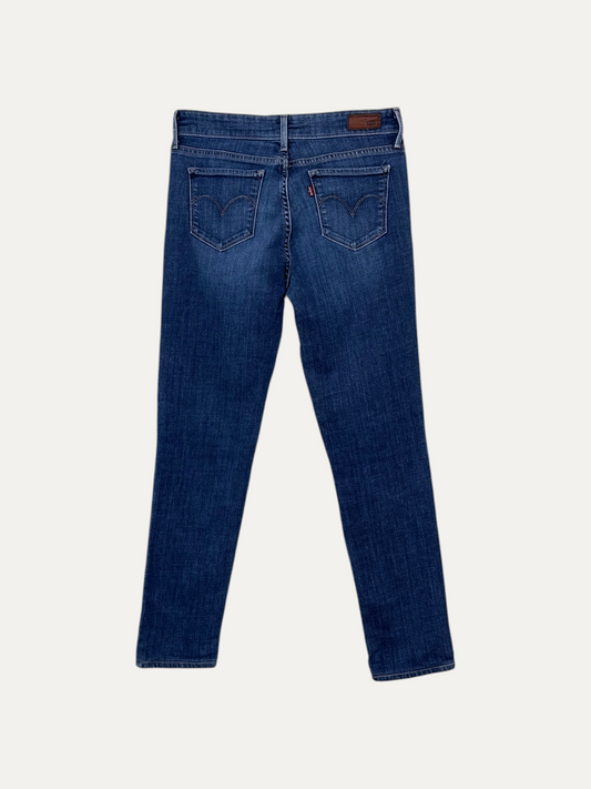 Vintage Levi's Skinny Jeans in blue, women's, size W27 L32 – second-hand