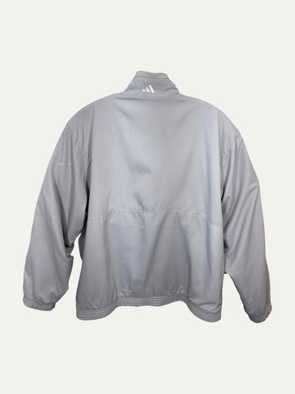 Vintage Adidas Jacket in grey, men's, size S – second-hand