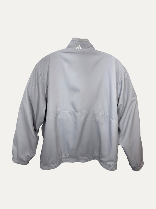 Vintage Adidas Jacket in grey, men's, size S – second-hand