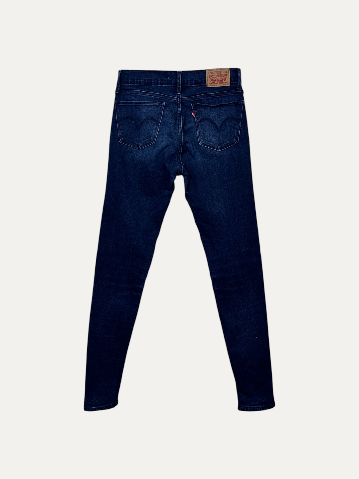 Vintage Levi's 710 Skinny Jeans in blue, women's, size W27 L30 – second-hand