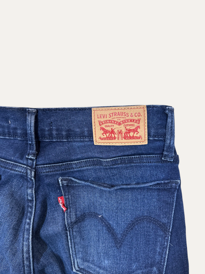 Vintage Levi's 710 Skinny Jeans in blue, women's, size W27 L30 – second-hand
