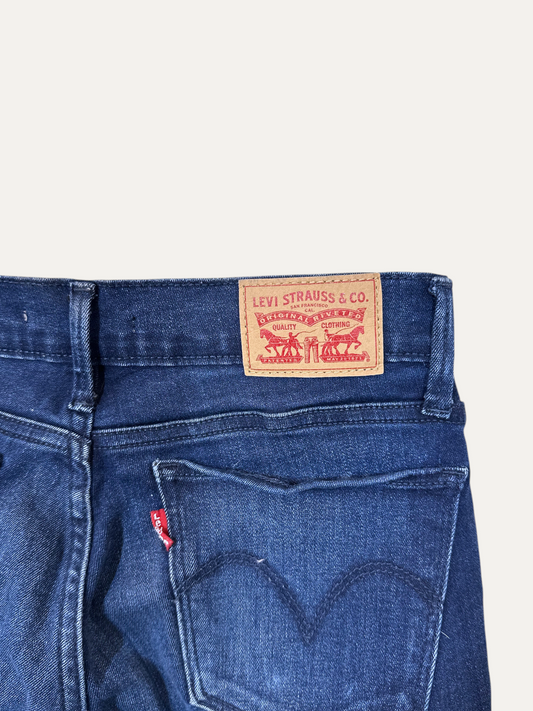 Vintage Levi's 710 Skinny Jeans in blue, women's, size W27 L30 – second-hand