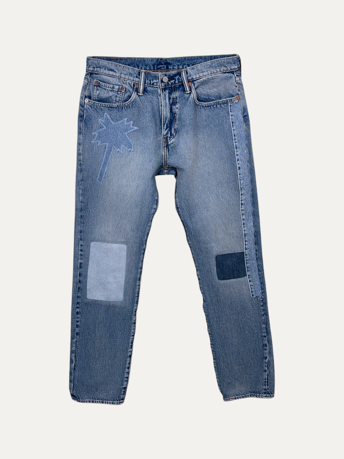Vintage Levi's 502 Straight Jeans in blue, unisex, size W32 L32 – second-hand