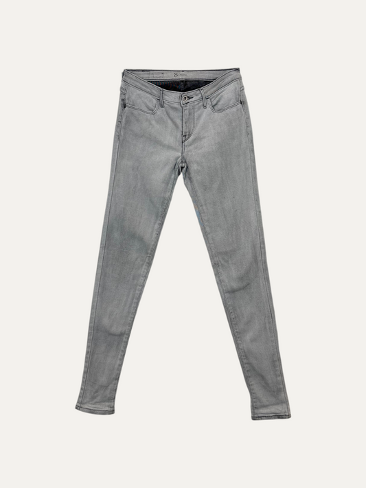 Vintage Levi's Legging Skinny Jeans in grey, women's, size W25 – second-hand