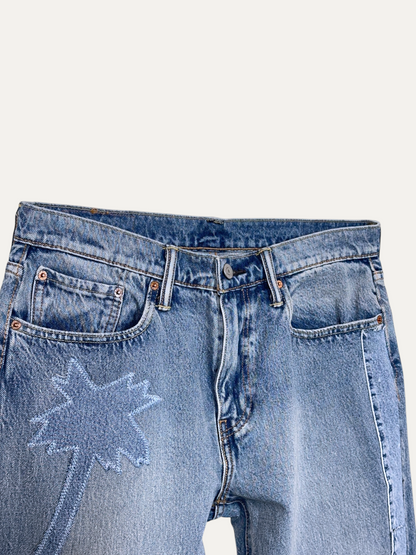 Vintage Levi's 502 Straight Jeans in blue, unisex, size W32 L32 – second-hand