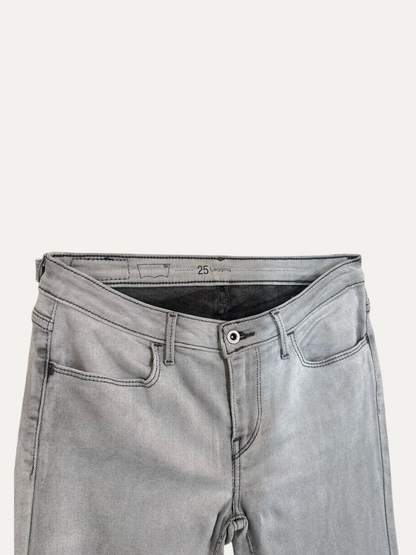Vintage Levi's Legging Skinny Jeans in grey, women's, size W25 – second-hand