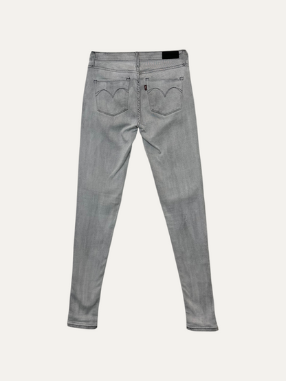 Vintage Levi's Legging Skinny Jeans in grey, women's, size W25 – second-hand