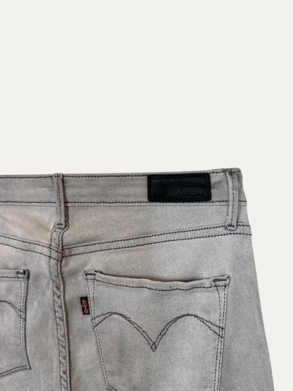Vintage Levi's Legging Skinny Jeans in grey, women's, size W25 – second-hand