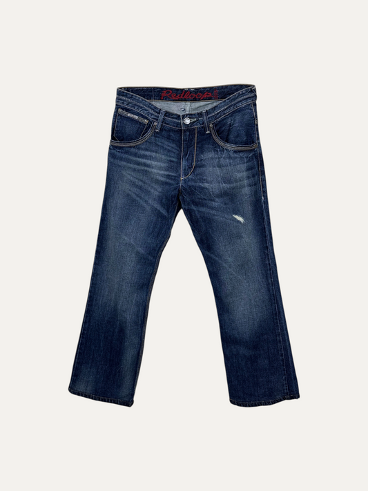Vintage Levi's Redloop Straight Jeans in blue, women's, size W34 L34 – second-hand