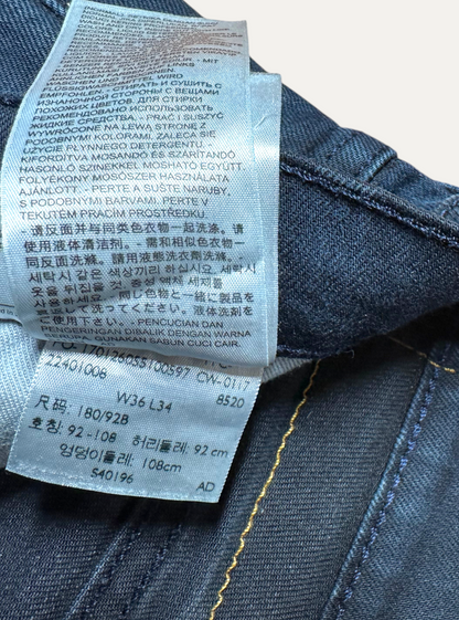 Vintage Levi's 510 Skinny Jeans in blue, men's, size W36 L34 – second-hand