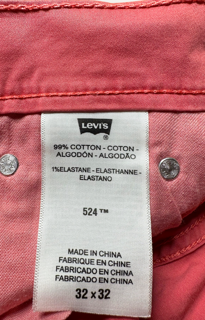 Vintage Levi's 524 Skinny Jeans in blue, women's, size W32 L32 – second-hand
