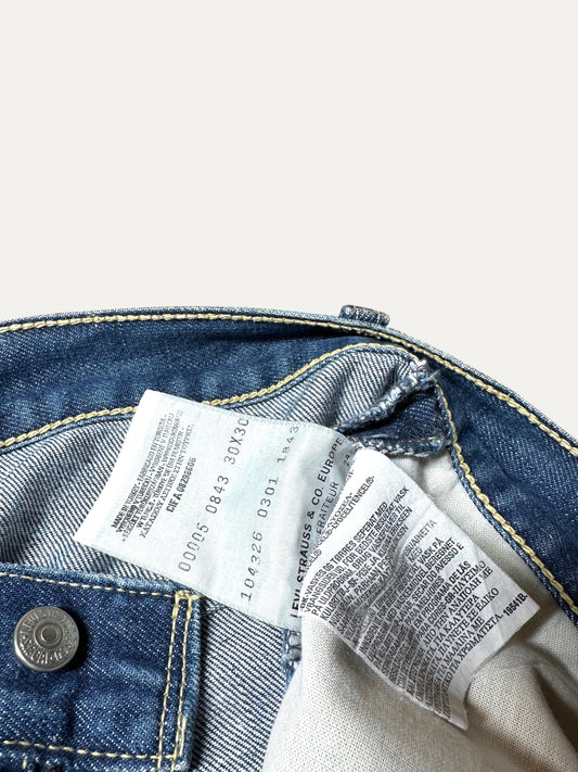 Vintage Levi's Twisted Slim Jeans in blue, men's, size W30 L30 – second-hand