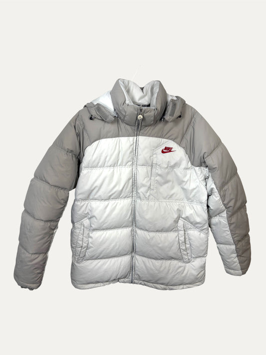 Vintage Nike Jacket in grey, men's, size L – second-hand