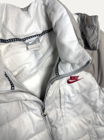 Vintage Nike Jacket in grey, men's, size L – second-hand