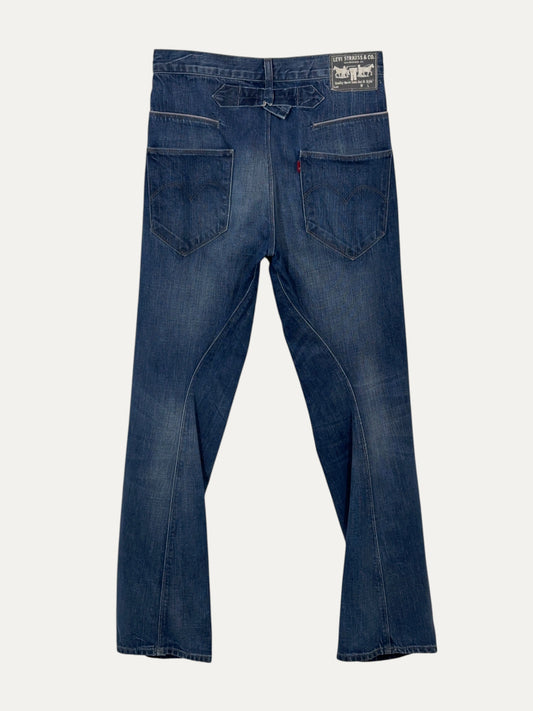 Vintage Levi's Twisted Slim Jeans in blue, men's, size W28 L32 – second-hand